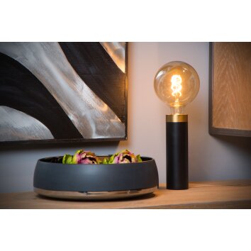 Table Lamp Lucide SELIN black, 1-light source