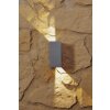 Konstsmide CREMONA outdoor wall light LED stainless steel, 2-light sources