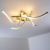 Wellington ceiling light LED aluminium, 4-light sources