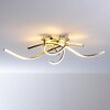 Wellington ceiling light LED aluminium, 4-light sources