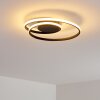Leksund Ceiling Light LED black, 1-light source