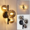 Chariton Wall Light LED black, 3-light sources