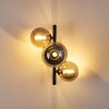 Chariton Wall Light LED black, 3-light sources