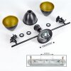 Ceiling Light Koppom black, 3-light sources