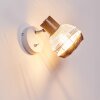 Bariloche Wall Light chrome, white, 1-light source