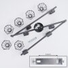 GULLSPANG Ceiling Light anthracite, 6-light sources