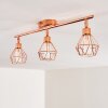 FERRAND Ceiling light LED copper, 3-light sources