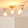 FERRAND Ceiling light LED copper, 3-light sources