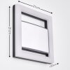 Linna Outdoor Wall Light aluminium, 1-light source