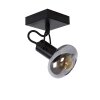 Ceiling Spotlight Lucide MADEE black, 1-light source