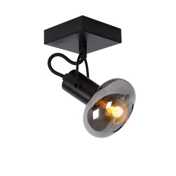 Ceiling Spotlight Lucide MADEE black, 1-light source