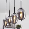 VERBANIA Pendant Light black, 4-light sources
