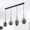 VERBANIA Pendant Light black, 4-light sources