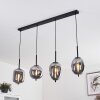 VERBANIA Pendant Light black, 4-light sources