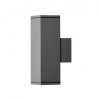 Konstsmide MONZA wall light anthracite, 1-light source