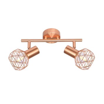 Globo wall light, 2-light sources