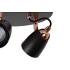 Lucide RIDE spot copper, 3-light sources