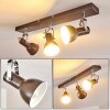 Danikon Ceiling Light brown, 3-light sources