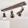 Danikon Ceiling Light brown, 3-light sources