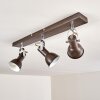Danikon Ceiling Light brown, 3-light sources