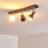 Danikon Ceiling Light brown, 3-light sources
