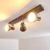 Danikon Ceiling Light brown, 3-light sources