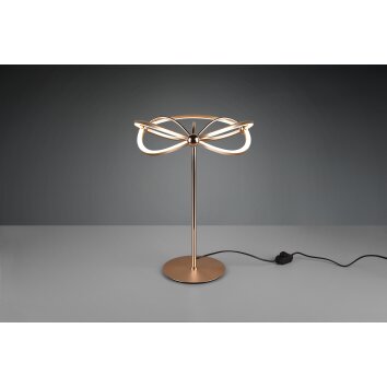 Trio CHARIVARI Table lamp LED brass, 1-light source