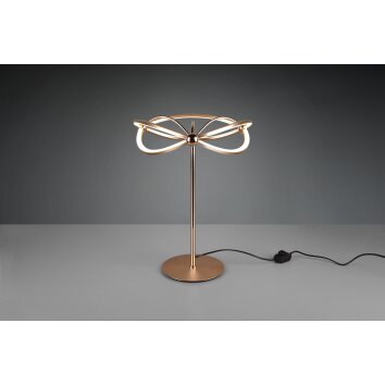 Trio CHARIVARI Table lamp LED brass, 1-light source