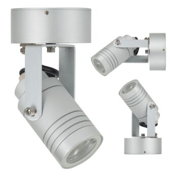 KS Verlichting Beamer Wall Light aluminium, 1-light source