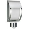 Albert 6278 outdoor wall light stainless steel, 1-light source, Motion sensor