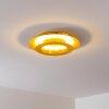 Springdale ceiling light LED gold, 1-light source