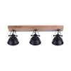 Leuchten Direkt Wall and Ceiling Light black, 3-light sources