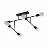 Eglo BELSIANA Ceiling Light black, 6-light sources