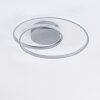 Leksund Ceiling Light LED silver, 1-light source
