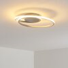 Leksund Ceiling Light LED silver, 1-light source