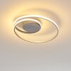 Leksund Ceiling Light LED silver, 1-light source