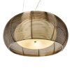 Brilliant Relax Pendant Light bronze, chrome, 2-light sources