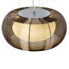 Brilliant Relax Pendant Light bronze, chrome, 2-light sources