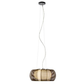Brilliant Relax Pendant Light bronze, chrome, 2-light sources
