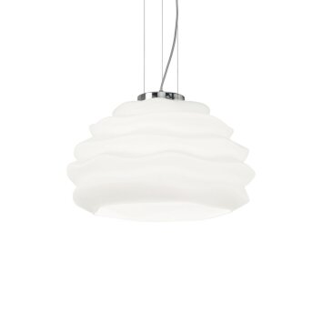 Ideal Lux KARMA Pendant Light chrome, 1-light source