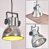 Hora Pendant Light rust-coloured, silver, 1-light source