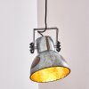 Hora Pendant Light rust-coloured, silver, 1-light source