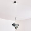 Hora Pendant Light rust-coloured, silver, 1-light source