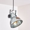 Hora Pendant Light rust-coloured, silver, 1-light source