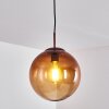 Pendant Light Degevos brown, 1-light source