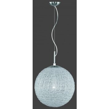 Trio 3078 pendant light matt nickel, 1-light source