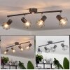 GULLSPANG Ceiling Light anthracite, 4-light sources
