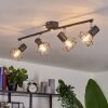 GULLSPANG Ceiling Light anthracite, 4-light sources