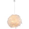 Globo Katunga Pendant Light white, 1-light source