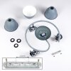 KOPPOM ceiling light blue, grey, 3-light sources